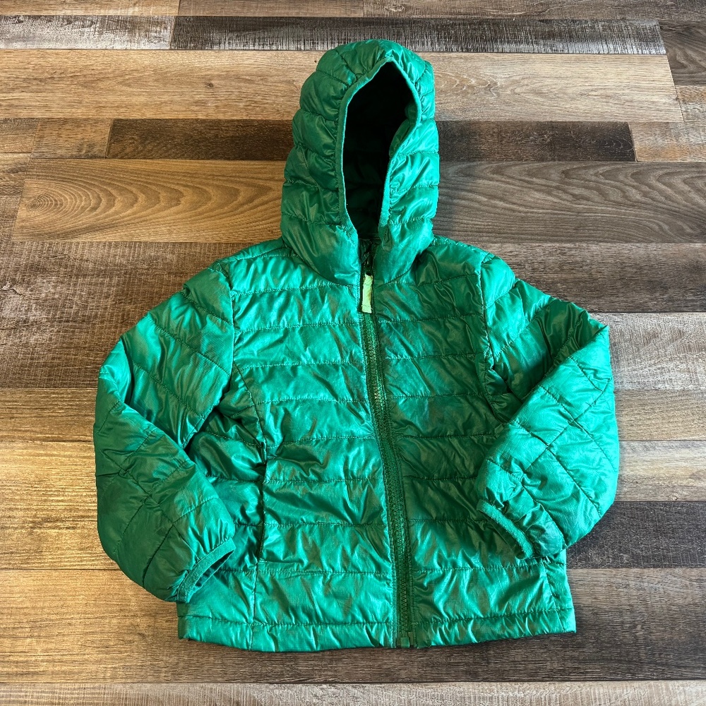Primary 4-5 Grass Lightweight Puffer Jacket